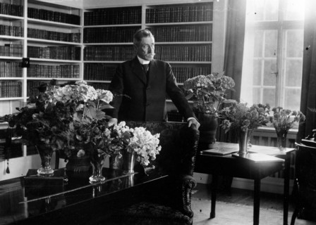 Verner von Heidenstam, Swedish poet and novelist, 1929. Artist: Unknown