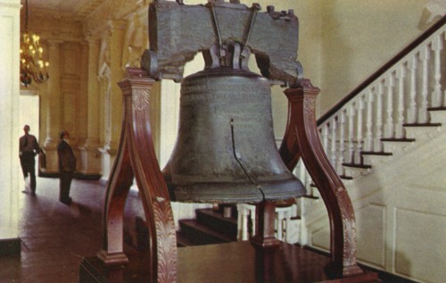 Liberty Bell, Independence Hall, Philadelphia, Pennsylvania, USA, 1953. Artist: Unknown