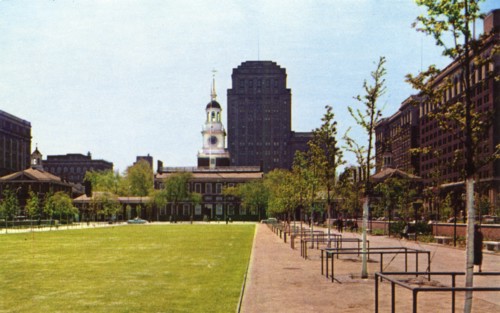 Independence Hall, Philadelphia, Pennsylvania, USA, 1955. Artist: Unknown