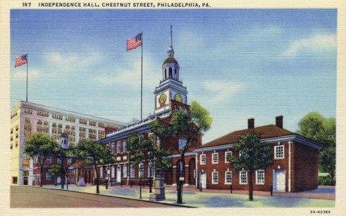 Independence Hall, Philadelphia, Pennsylvania, USA, 1936. Artist: Unknown