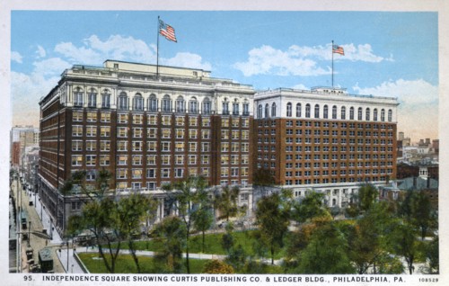 Independence Square, Philadelphia, Pennsylvania, USA, 1926. Artist: Unknown