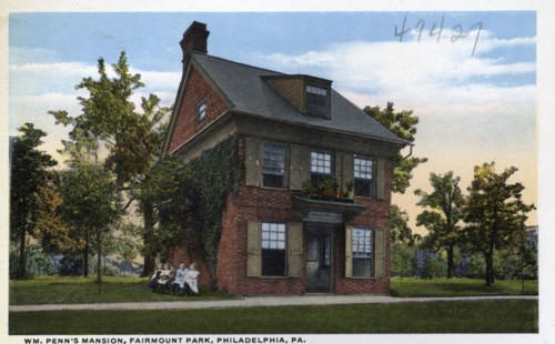 William Penn's Mansion, Fairmount Park, Philadelphia, Pennsylvania, USA, 1914. Artist: Unknown