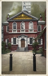 Carpenters' Hall, Philadelphia, Pennsylvania, USA, 1901. Artist: Unknown