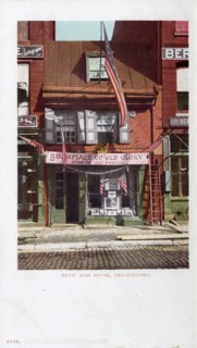 Betsy Ross House, Philadelphia, Pennsylvania, USA, 1901. Artist: Unknown