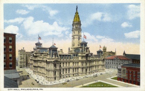 City Hall, Philadelphia, Pennsylvania, USA, 1914. Artist: Unknown