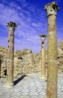 Winter baths, Thuburbo Majus, Tunisia.
