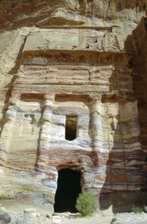 Silk Tomb, Petra, Jordan.