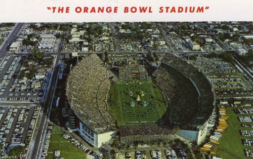 Orange Bowl Stadium, Miami, Florida, USA, 1958. Artist: Unknown