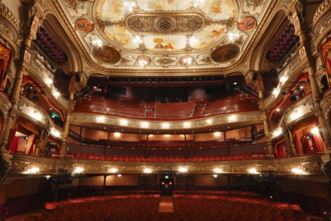 Interior of the Grand Opera House, Belfast, Northern Ireland, 2010.