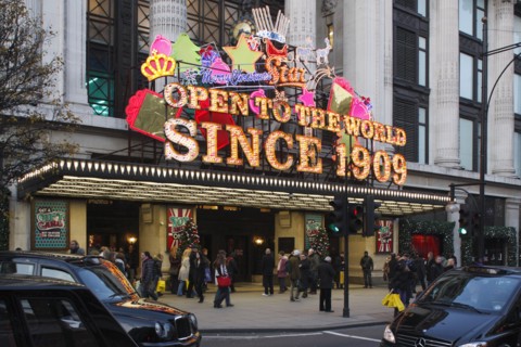 Selfridge's department store, London, 2010.