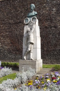 Edith Cavell Memorial, Norwich Cathedral, Norfolk, 2010.