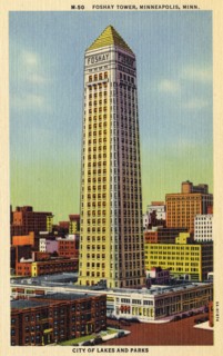 Foshay Tower, Minneapolis, Minnesota, USA, 1935. Artist: Unknown