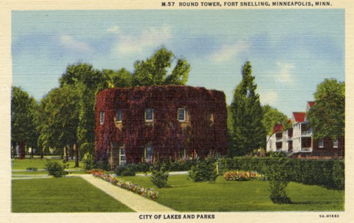 Round Tower, Fort Snelling, Minneapolis, Minnesota, USA, 1935. Artist: Unknown