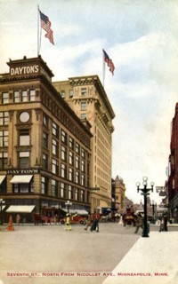 Seventh Street, Minneapolis, Minnesota, USA, 1914. Artist: Unknown