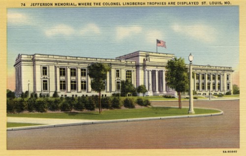 Jefferson Memorial Building, St Louis, Missouri, USA, 1935. Artist: Unknown
