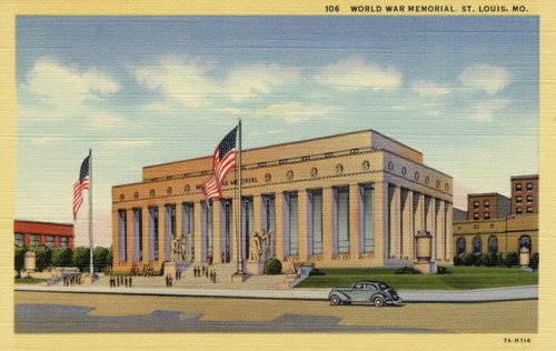 Soldiers' Memorial, St Louis, Missouri, USA, 1937. Artist: Unknown