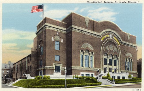 Moolah Temple, St Louis, Missouri, USA, 1925. Artist: Unknown