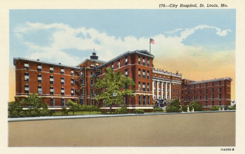 City Hospital, St Louis, Missouri, USA, 1926. Artist: Unknown