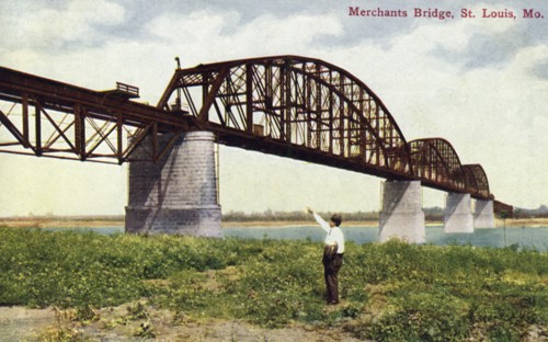 Merchants Bridge, St Louis, Missouri, USA, 1910. Artist: Unknown