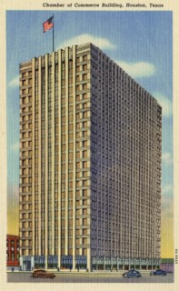 Chamber of Commerce Building, Houston, Texas, USA, 1939. Artist: Unknown