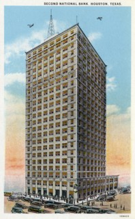 Second National Bank, Houston, Texas, USA, 1926. Artist: Unknown