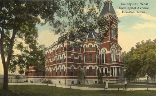 Harris County Jail, Houston, Texas, USA, 1911. Artist: Unknown