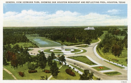 Hermann Park, Houston, Texas, USA, 1927. Artist: Unknown