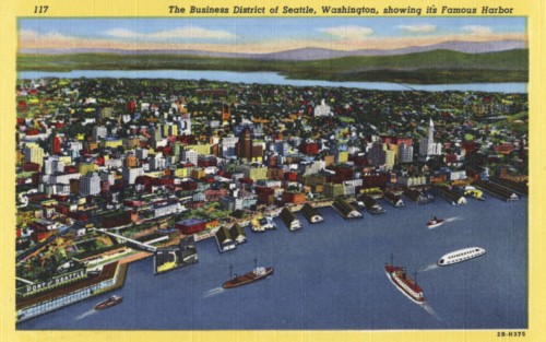 Seattle, Washington, USA, 1942. Artist: Unknown