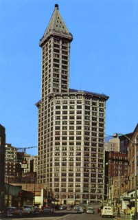 Smith Tower, Seattle, Washington, USA, 1957. Artist: Unknown