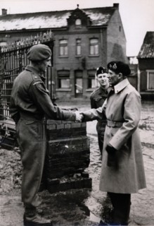 Field Marshal Bernand Montgomery, British general, Zonhoven, Belgium, World War II, 1945. Artist: Unknown