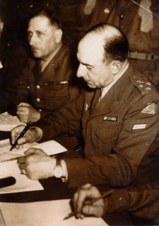 Jean de Lattre de Tassigny, French general, Berlin, May 1945. Artist: Unknown