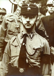 Heinrich Himmler, Reichsführer of the SS, c1930s-c1940s. Artist: Unknown