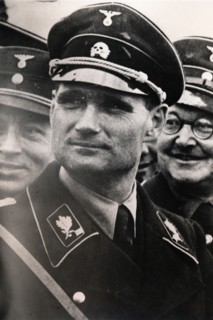 Rudolf Hess, Nazi Deputy Leader, in SS uniform, c1937. Artist: Unknown