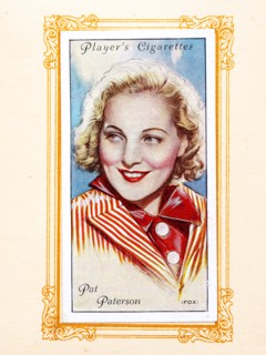 Pat Paterson, 1934.  Artist: Unknown.