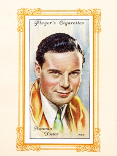 Norman Foster, 1934. Artist: Unknown.