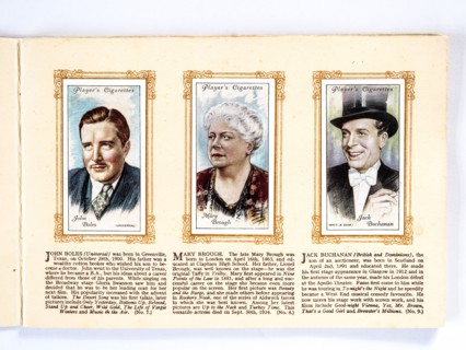 Movie stars John Boles, Mary Brough and Jack Buchanan, 1934. Artist: Unknown.