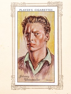 Johnny Weissmuller, 1934. Artist: Unknown.