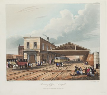 'Railway Office, Liverpool', 1831.