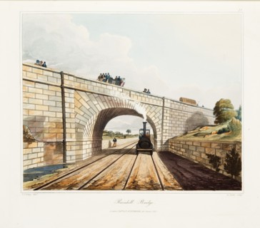 Rainhill Bridge, Chat Moss, near Liverpool, 1831. Artist: Thomas Talbot Bury.