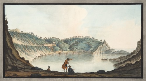 View of the Porto Pavone in the island of Nisida, 1776.