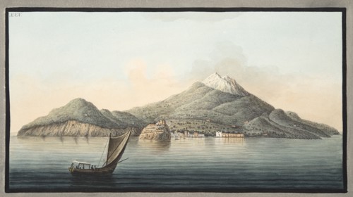 View of the Island of Ischia from the sea, 1776.