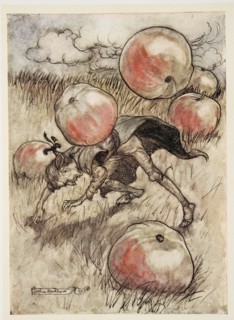 Apples Came Tumbling about my Ears, 1909.