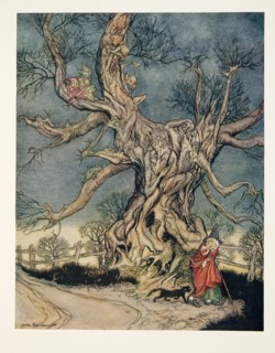 Major Andre's Tree, from The Legend of Sleepy Hollow, 1928.