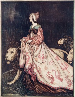 The Lady and the Lion, 1909.