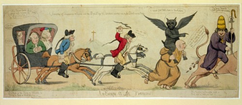 An escape a la Francois, 1791.