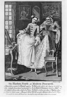The Harlots Nurse or Modern Procuress, 1750.