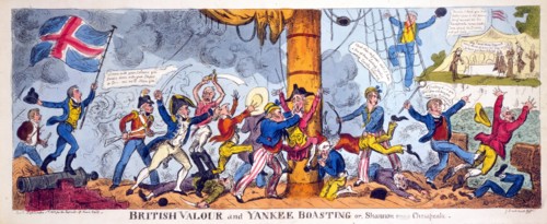 British Valour and Yankee Boasting or, Shannon versus Chesapeake, 1813.