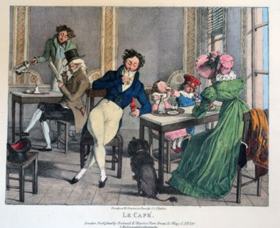 Le Cafe, 1820.