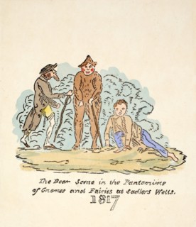 The Bear Scene in the Pantomime of Gnomes and Fairies at Sadler's Wells, 1817.