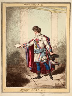French Habits No. 12, 1798.